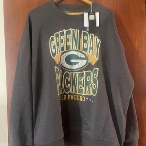 Green Bay Packers Drop Sleeve Stylish sweatshirt
